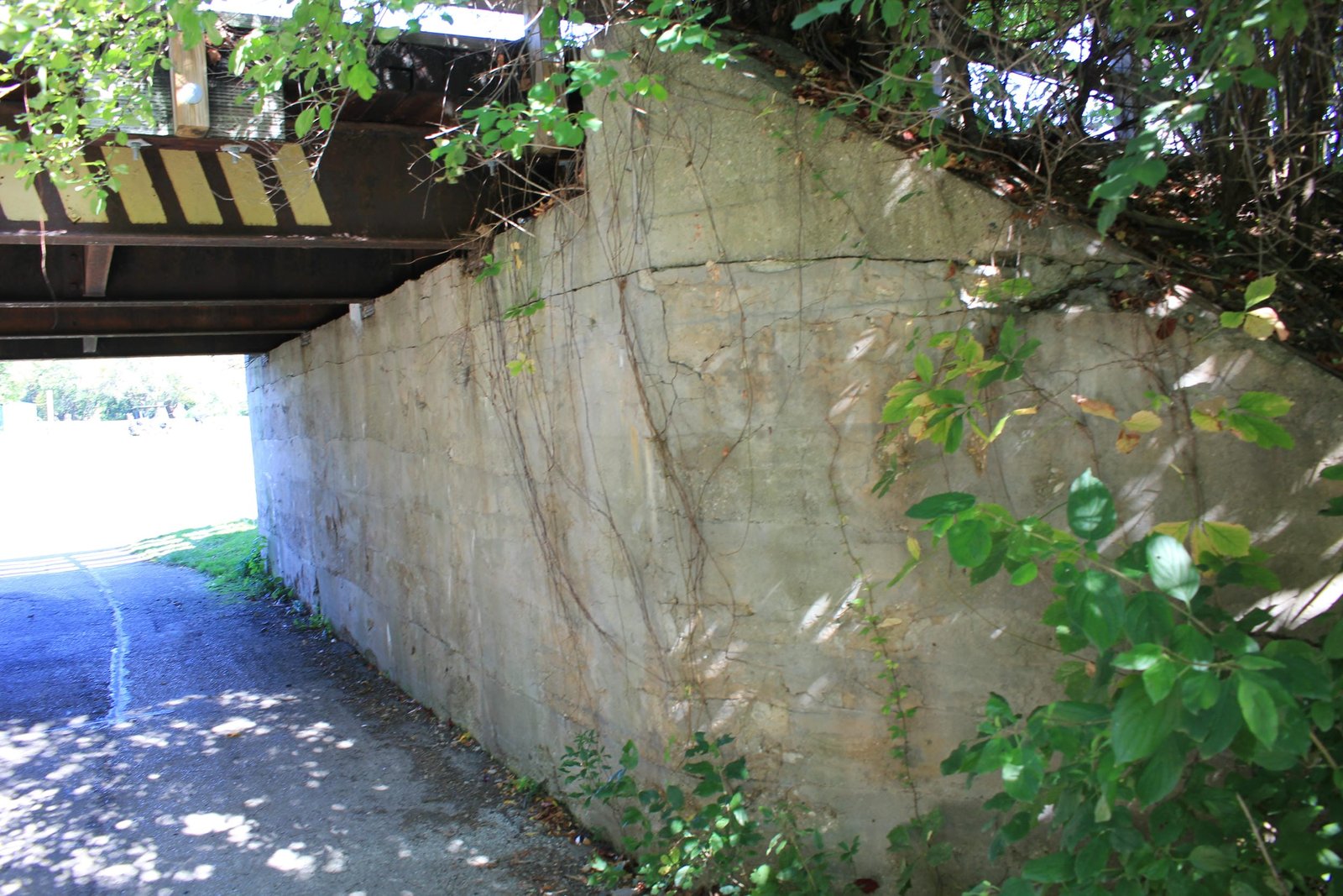East abutment